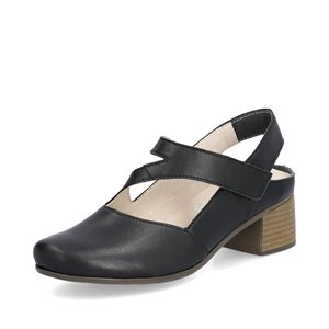 Black high heel sandal 41697-00