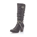 Black High Heel Winter Boot 96054-00