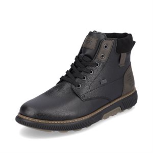 Black waterproof winter boot B3343-00