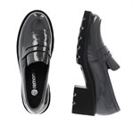 Grey high heel loafer D0A00-45