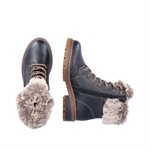 Botte doublée imperméable noire D0B74-01