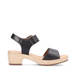 Black heel sandal D0N52-00