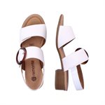 White high heel sandal D0P53-80