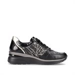 Black Laced Shoe D2400-01