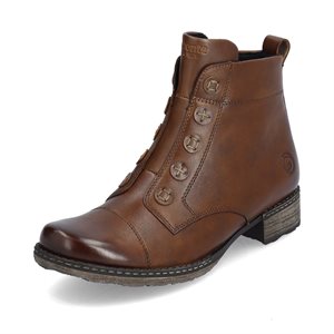 Brown laced ankle boot D4392-22