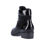 Black High Heel Bootie D6882-01