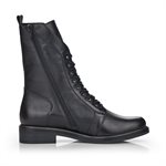 Black laced Boot D8380-01