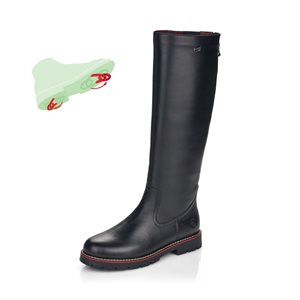 Black Waterproof Winter Boot D9376-01