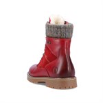 Red Waterproof Winter Boot D9378-35