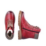 Red Waterproof Winter Boot D9378-35