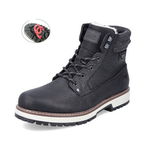 Black Waterproof Winter Boot F8301-00