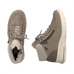 Brown waterproof winter ankle boot L7701-24