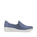 Blue wedge heel loafer N3363-10