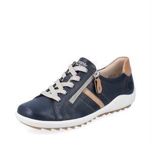 Blue laced shoe R1432-14