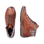 Brown laced Bootie R1485-22