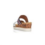 Sandale mule Blanche R6154-80