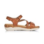Brown sandal R6850-22