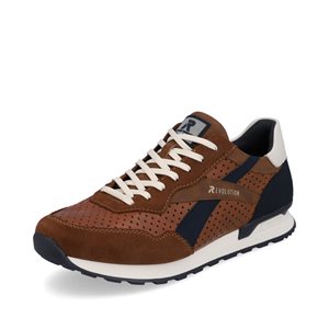 Brown laced shoe U0302-24