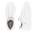 White laced shoe U1100-80