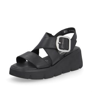 Sandale noire W1550-00
