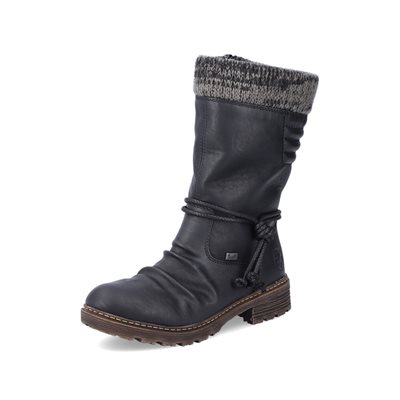 Black Waterproof Winter Boot Z4755-00